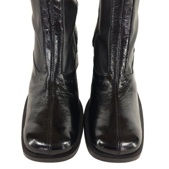 Justine Clenquet Eddie Tall Boots 42 US 12 Womens Black SSENSE Exclusive $430 - Picture 5 of 15